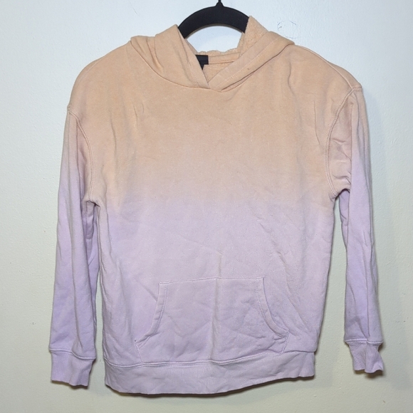 Art Class Orange and Purple Ombré Hooded Sweatshirt Hoodie Girls Size M 8 - Picture 1 of 4
